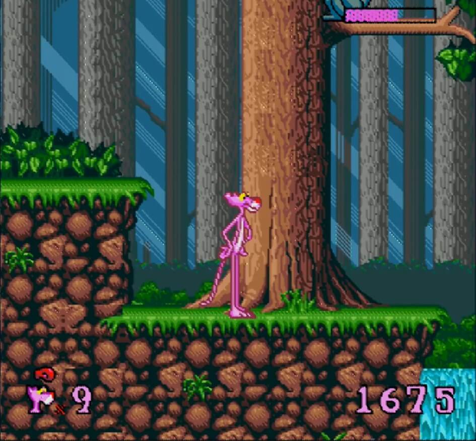 Pink Panther Goes To Hollywood - геймплей игры Sega Mega Drive\Genesis